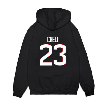UConn - NCAA Women's Basketball : Morgan Cheli - NCAA® March Madness® National Champions Premium Hooded Sweatshirt-1