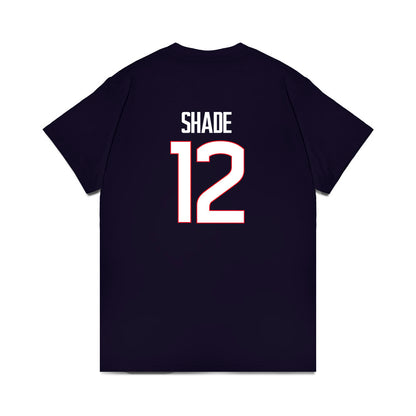 UConn - NCAA Women's Basketball : Ashlynn Shade - NCAA® March Madness® National Champions Premium T-Shirt-1