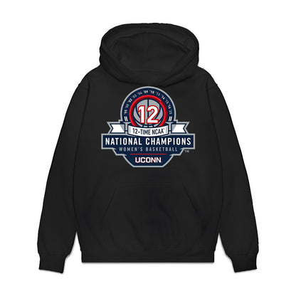 UConn - NCAA Women's Basketball : Ayanna Patterson - NCAA® March Madness® National Champions Premium Hooded Sweatshirt-0