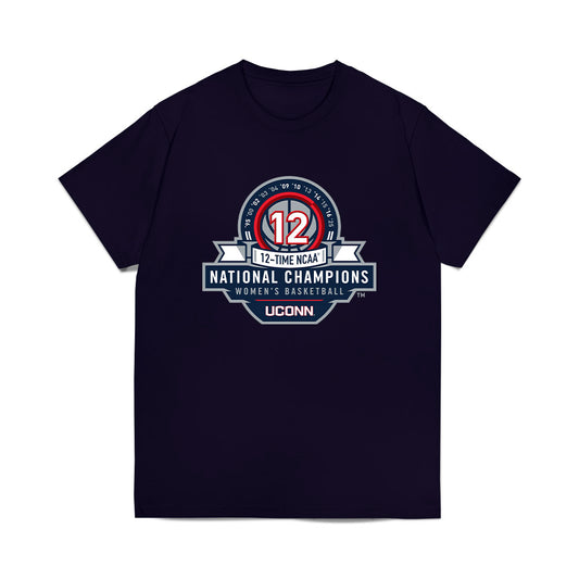 UConn - NCAA Women's Basketball : Quinonez Blanca - NCAA® March Madness® National Champions Premium T-Shirt-0