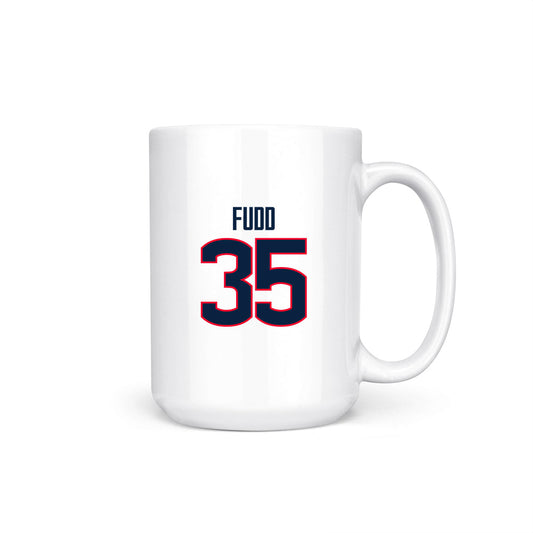 UConn - NCAA Women's Basketball : Azzi Fudd - NCAA® March Madness® National Champions Coffee Mug-0