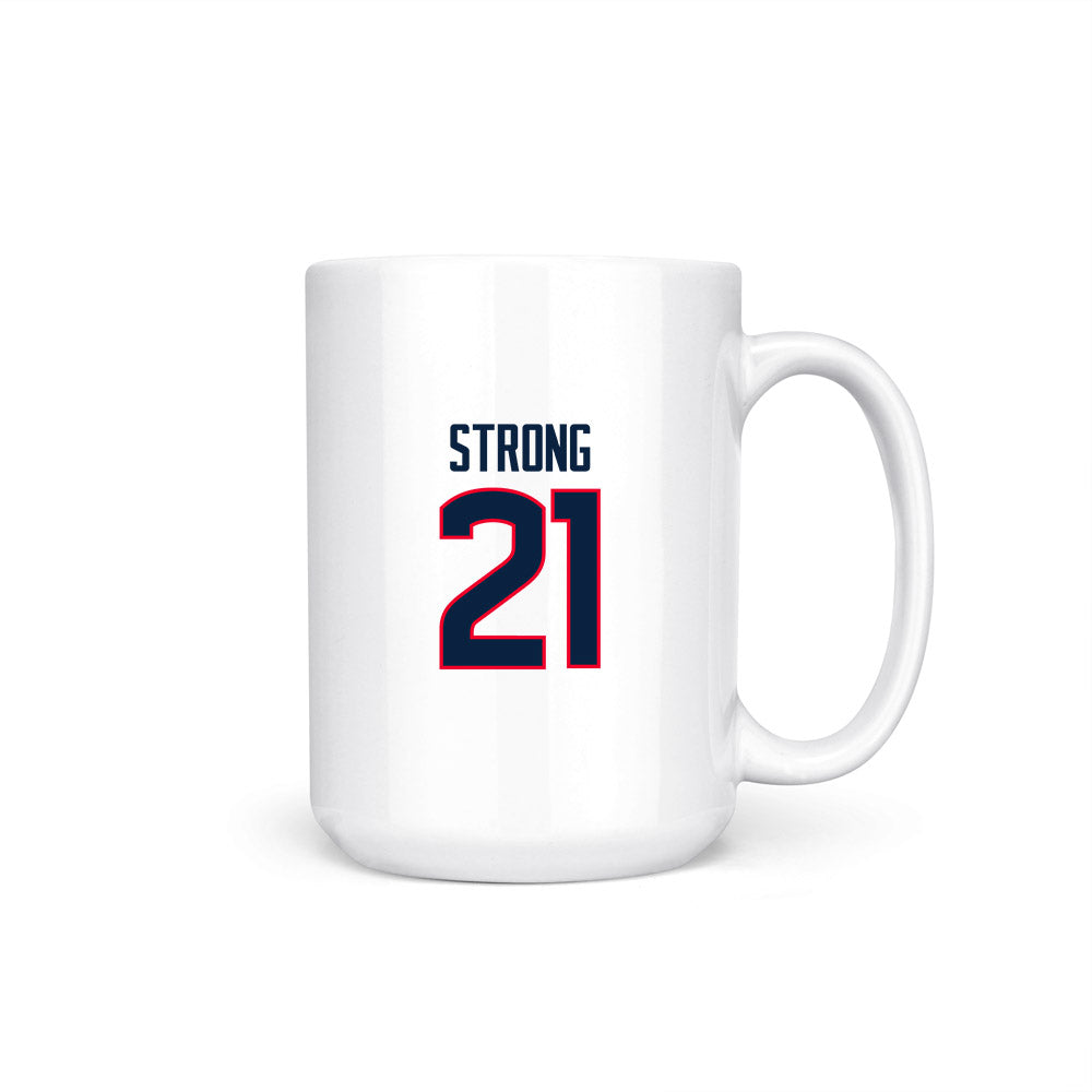 UConn - NCAA Women's Basketball : Sarah Strong - NCAA® March Madness® National Champions Coffee Mug-0
