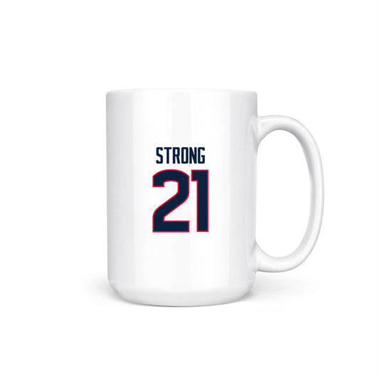 UConn - NCAA Women's Basketball : Sarah Strong - NCAA® March Madness® National Champions Coffee Mug-0