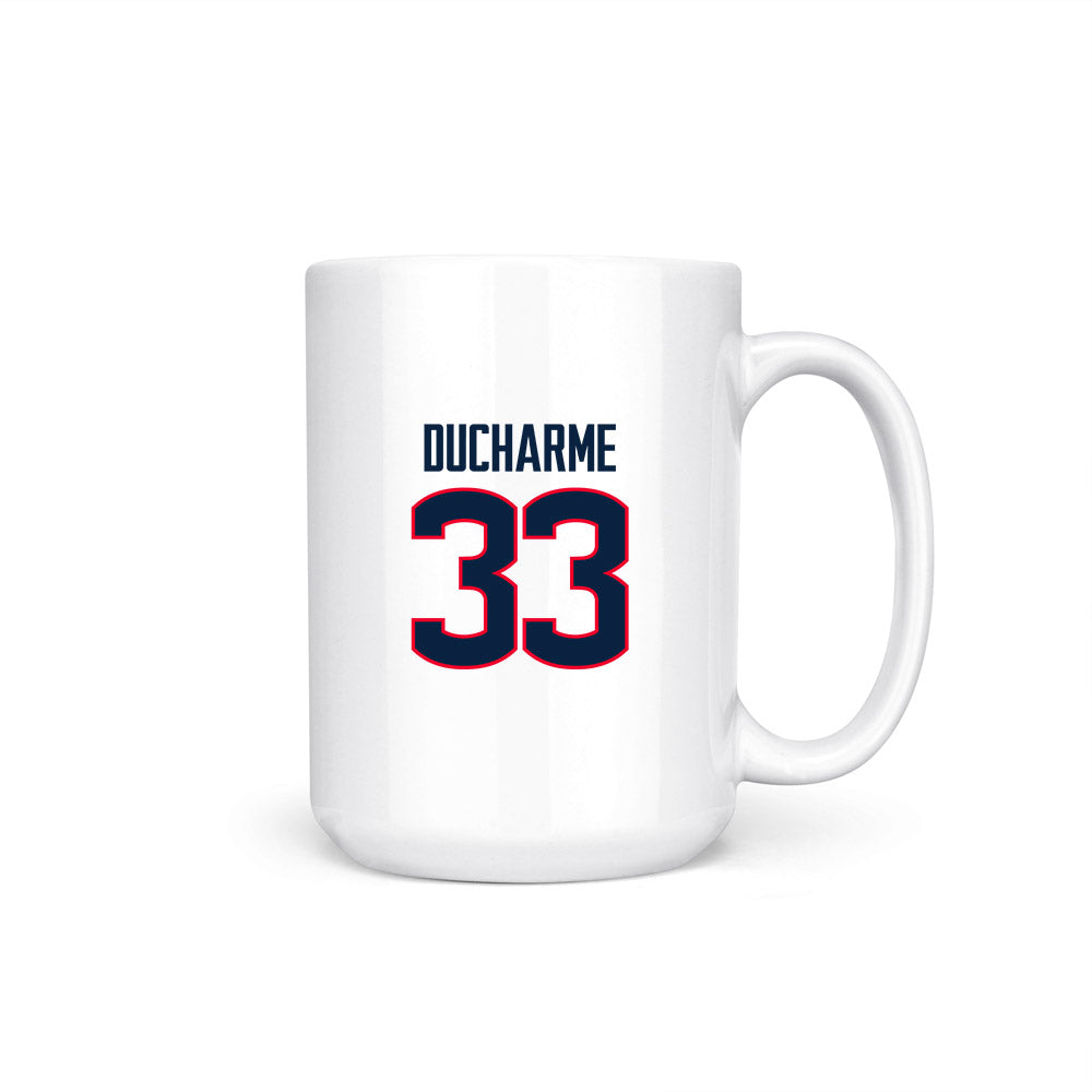 UConn - NCAA Women's Basketball : Caroline Ducharme - NCAA® March Madness® National Champions Coffee Mug-0