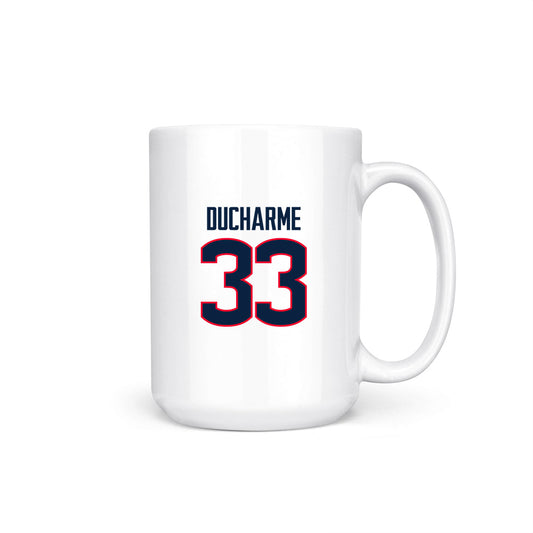 UConn - NCAA Women's Basketball : Caroline Ducharme - NCAA® March Madness® National Champions Coffee Mug-0