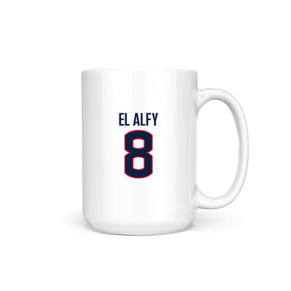 UConn - NCAA Women's Basketball : Jana El Alfy - NCAA® March Madness® National Champions Coffee Mug-0