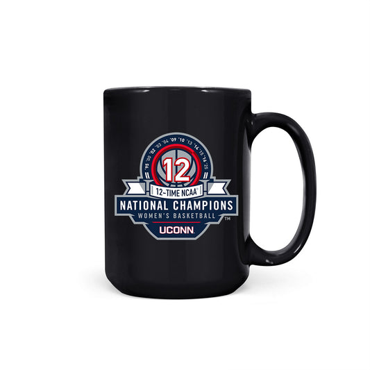 UConn - NCAA Women's Basketball : NCAA® March Madness® National Champions Coffee Mug-0