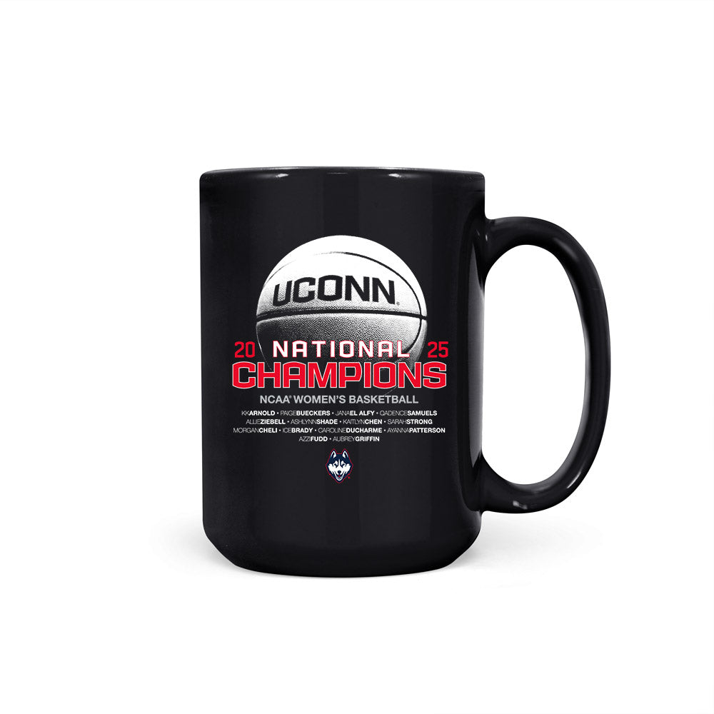 UConn - NCAA Women's Basketball : NCAA® March Madness® National Champions Coffee Mug-0
