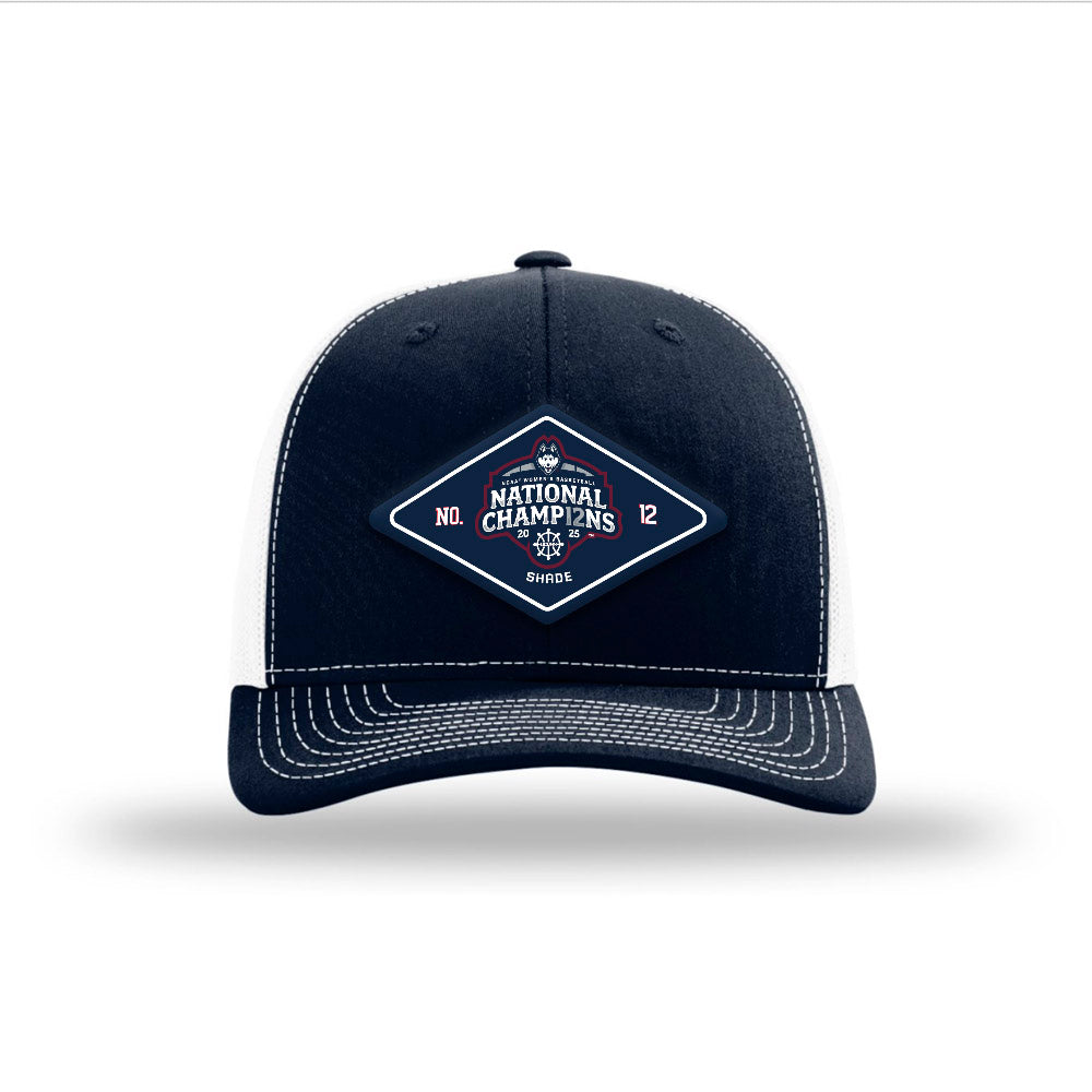 UConn - NCAA Women's Basketball : Ashlynn Shade - NCAA® March Madness® National Champions Snapback Trucker Hat-0
