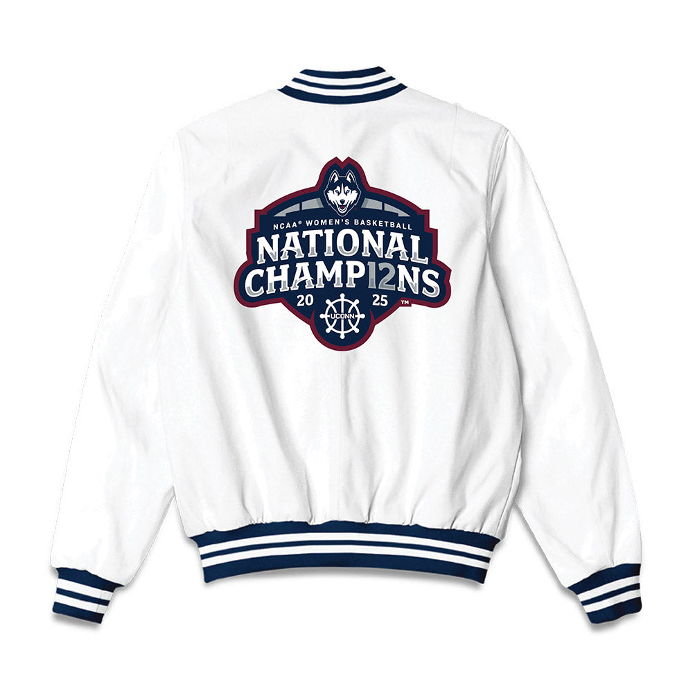 UConn - NCAA Women's Basketball : NCAA® March Madness® National Champions Bomber Jacket-1