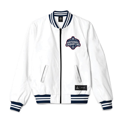 UConn - NCAA Women's Basketball : NCAA® March Madness® National Champions Bomber Jacket-0