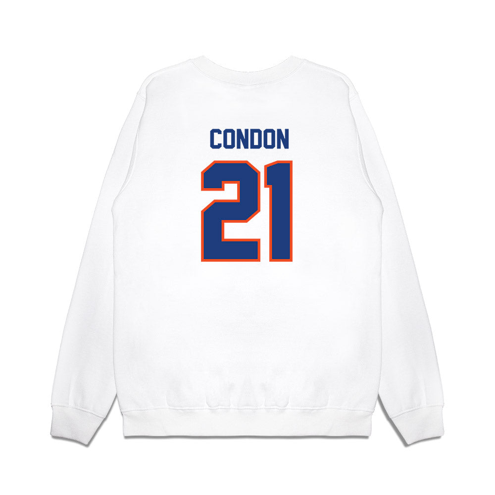 Florida - NCAA Men's Basketball : Alexander Condon - NCAA® March Madness® National Champion Shersey Premium Crewneck Sweatshirt-1