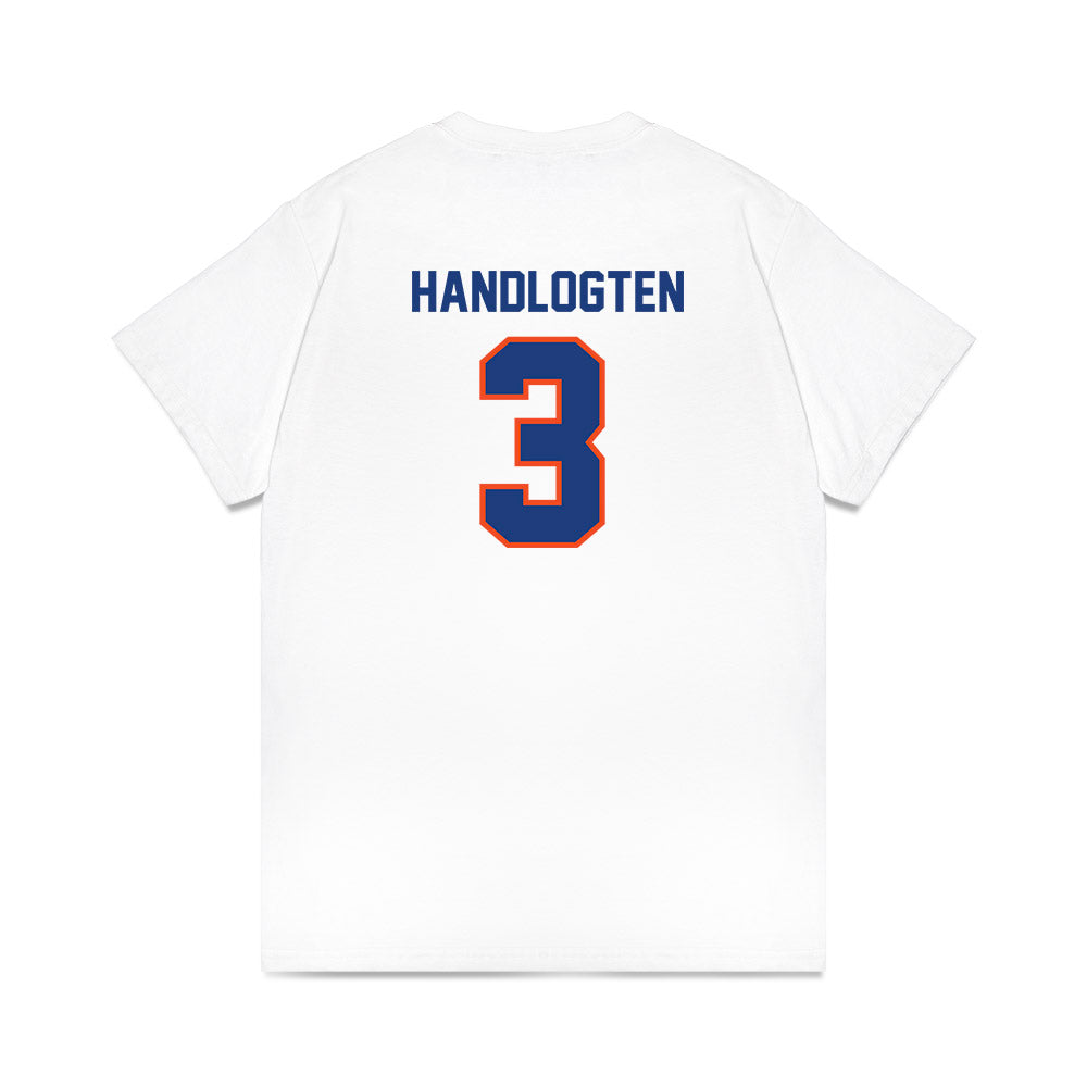 Florida - NCAA Men's Basketball : Micah Handlogten - NCAA® March Madness® National Champion Shersey Premium T-Shirt-1