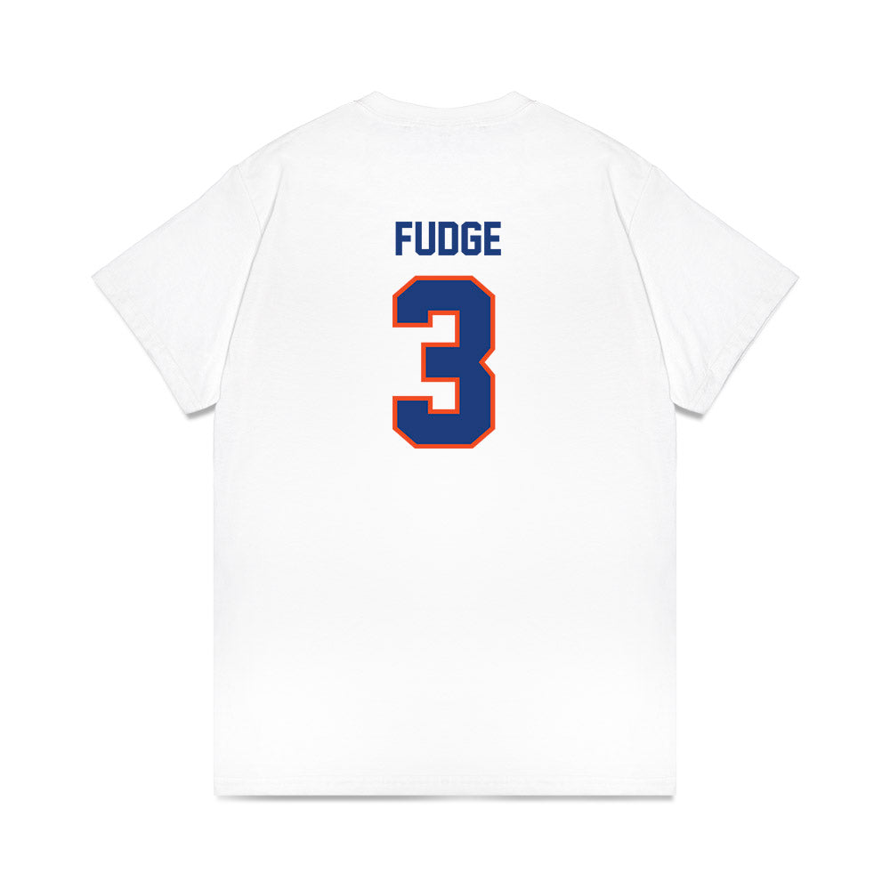 Florida - NCAA Men's Basketball : Alex Fudge - NCAA® March Madness® National Champion Shersey Premium T-Shirt-1