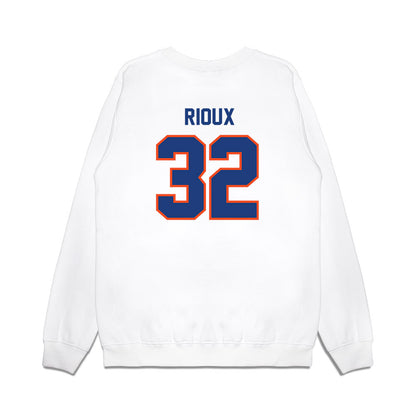 Florida - NCAA Men's Basketball : Olivier Rioux - NCAA® March Madness® National Champion Shersey Premium Crewneck Sweatshirt-1