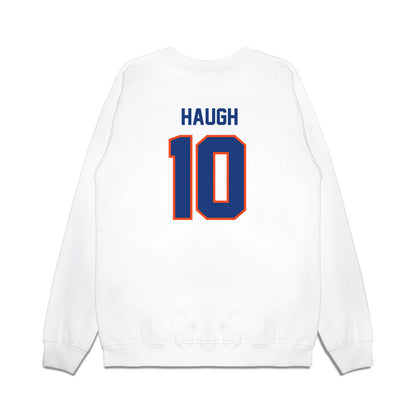 Florida - NCAA Men's Basketball : Thomas Haugh - NCAA® March Madness® National Champion Shersey Premium Crewneck Sweatshirt-1