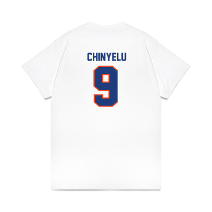 Florida - NCAA Men's Basketball : Rueben Chinyelu - NCAA® March Madness® National Champion Shersey Premium T-Shirt-1
