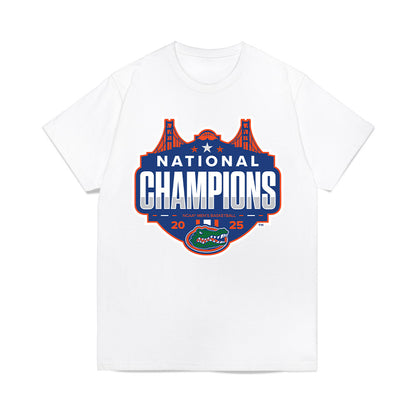 Florida - NCAA Men's Basketball : Viktor Mikic - NCAA® March Madness® National Champion Shersey Premium T-Shirt-0