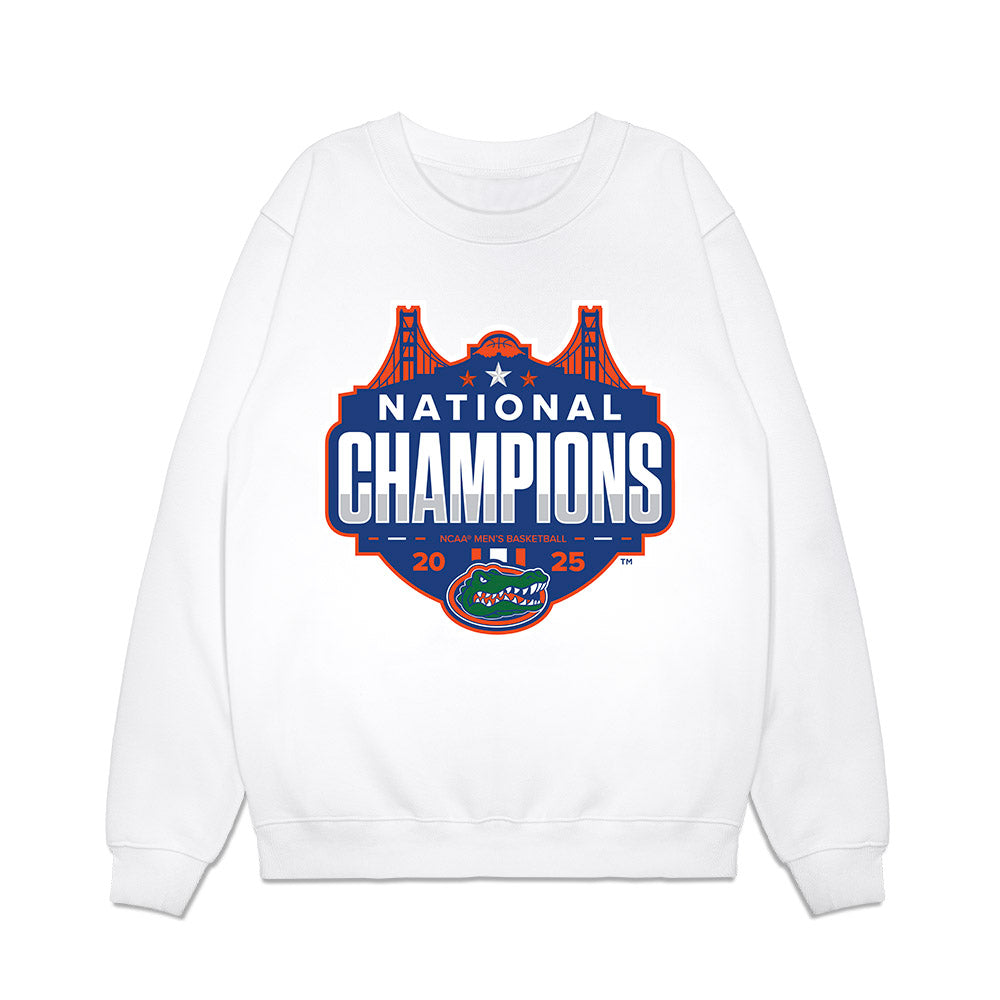Florida - NCAA Men's Basketball : Isaiah Brown - NCAA® March Madness® National Champion Shersey Premium Crewneck Sweatshirt-0