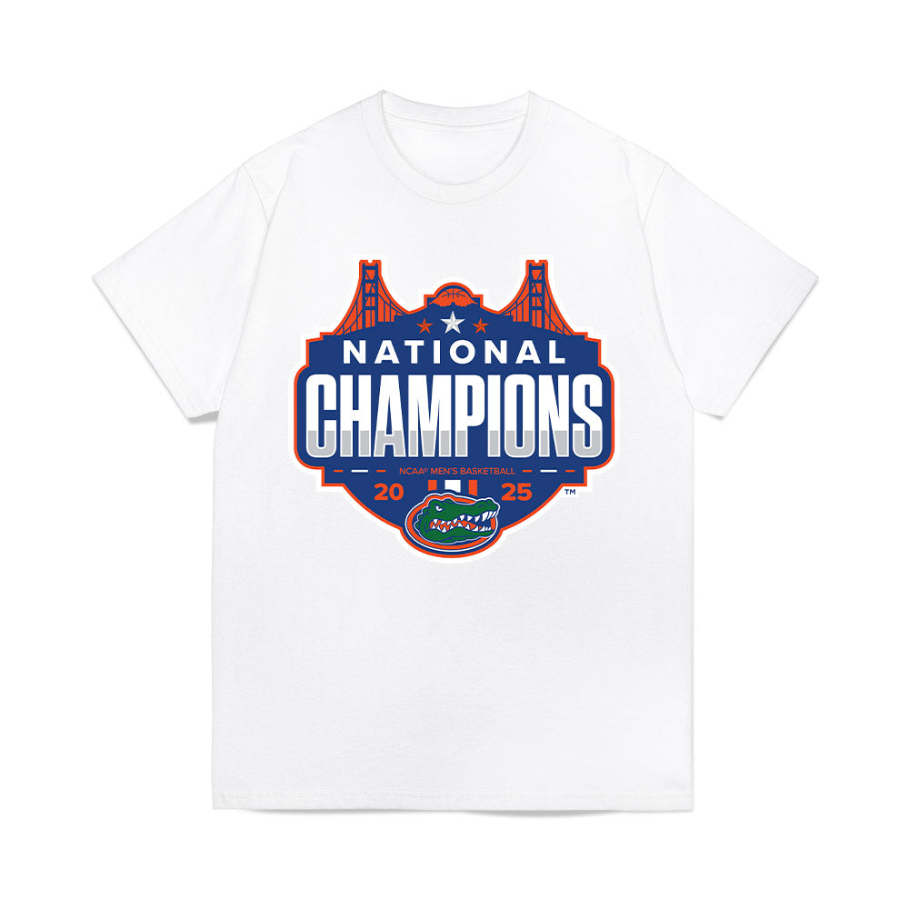 Florida - NCAA Men's Basketball : Alexander Condon - NCAA® March Madness® National Champion Shersey Premium T-Shirt-0