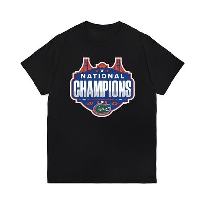 Florida - NCAA Men's Basketball : - NCAA® March Madness® National Champion Roster Premium T-Shirt-0