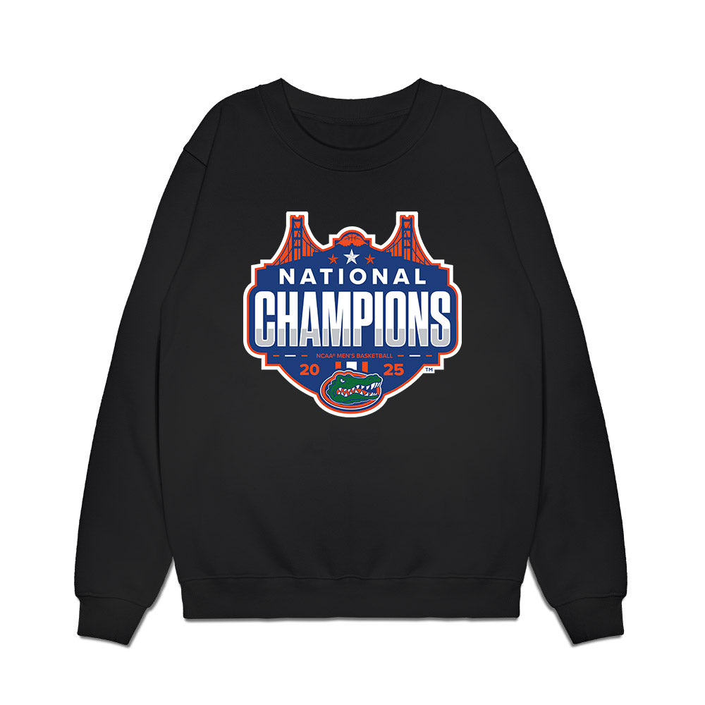 Florida - NCAA Men's Basketball : - NCAA® March Madness® National Champion Roster Premium Crewneck Sweatshirt-0