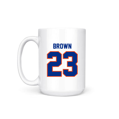 Florida - NCAA Men's Basketball : AJ Brown - NCAA® March Madness® National Champions Coffee Mug-1