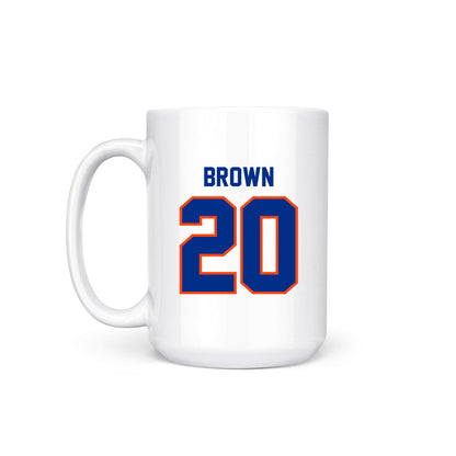 Florida - NCAA Men's Basketball : Isaiah Brown - NCAA® March Madness® National Champions Coffee Mug-1