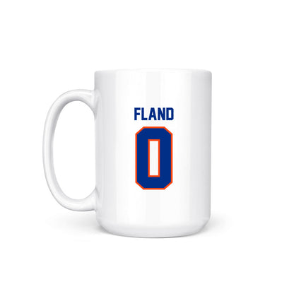 Florida - NCAA Men's Basketball : Johnuel Fland - NCAA® March Madness® National Champions Coffee Mug-1