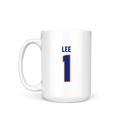 Florida - NCAA Men's Basketball : Xaivian Lee - NCAA® March Madness® National Champions Coffee Mug-1