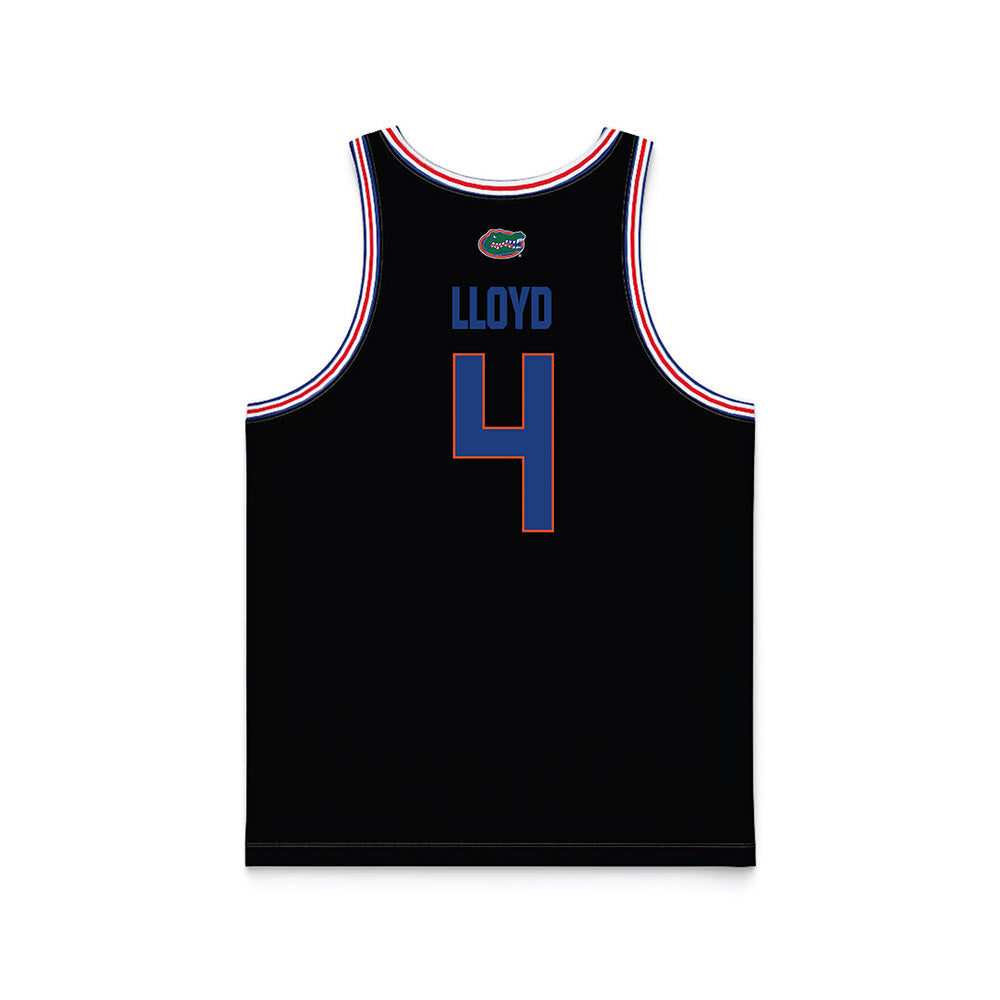 Florida - NCAA Men's Basketball : Alexander Lloyd - NCAA® March Madness® National Champions Black Basketball Jersey-1