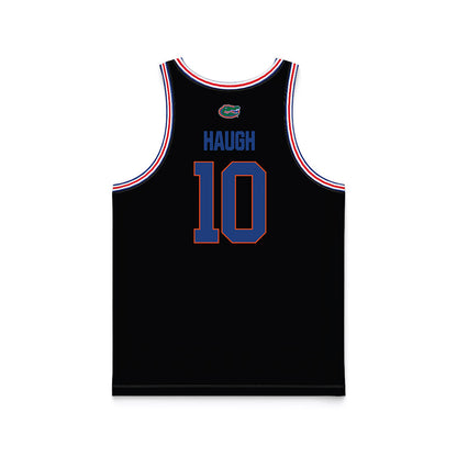 Florida - NCAA Men's Basketball : Thomas Haugh - NCAA® March Madness® National Champions Black Basketball Jersey-1