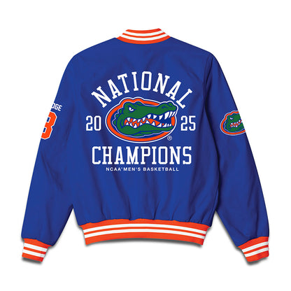 Florida - NCAA Men's Basketball : Alex Fudge - NCAA® March Madness® National Champions Bomber Jacket-1