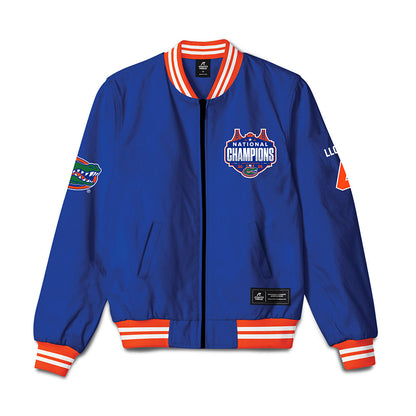 Florida - NCAA Men's Basketball : Alexander Lloyd - NCAA® March Madness® National Champions Bomber Jacket-0