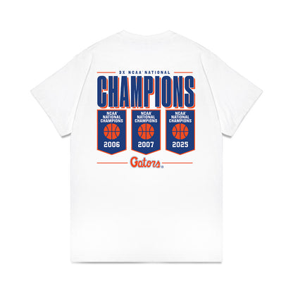 Florida - NCAA Men's Basketball : - NCAA® March Madness® National Champions Premium T-Shirt-1