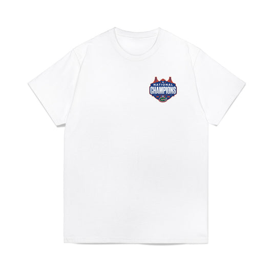 Florida - NCAA Men's Basketball : - NCAA® March Madness® National Champions Premium T-Shirt-0