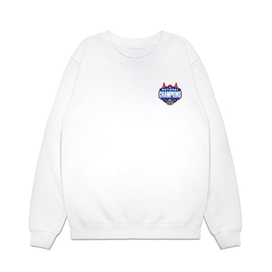 Florida - NCAA Men's Basketball : - NCAA® March Madness® National Champions Premium Crewneck Sweatshirt-0