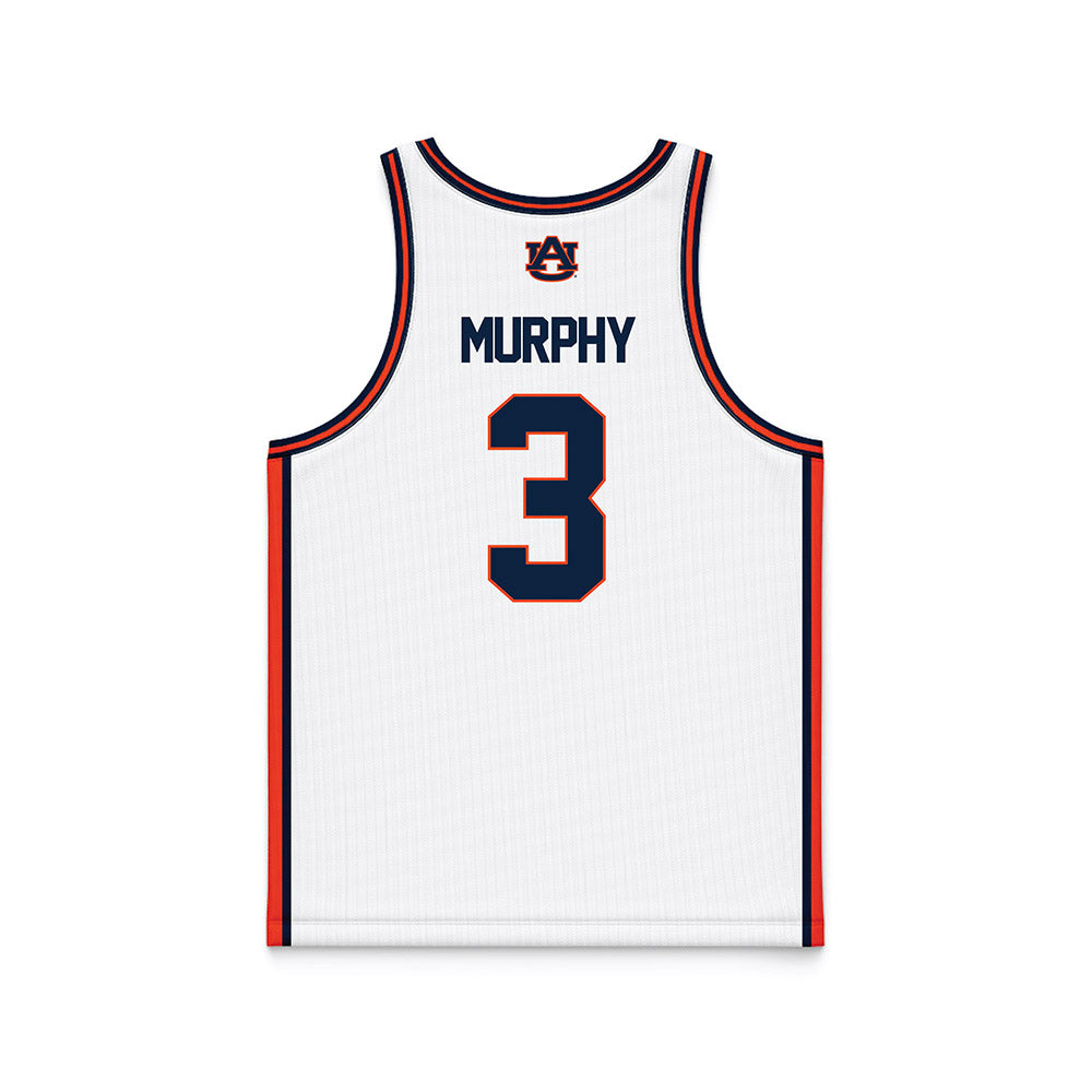 Auburn - NCAA Men's Basketball : KeShawn Murphy - NCAA® March Madness® National Champions White Basketball Jersey-1