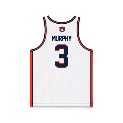 Auburn - NCAA Men's Basketball : KeShawn Murphy - NCAA® March Madness® National Champions White Basketball Jersey-1