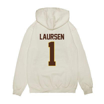 Western Michigan - NCAA Men's Ice Hockey : Kirk Laursen - Premium Hooded Sweatshirt-1