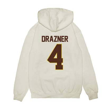 Western Michigan - NCAA Men's Ice Hockey : Robby Drazner - Premium Hooded Sweatshirt-1
