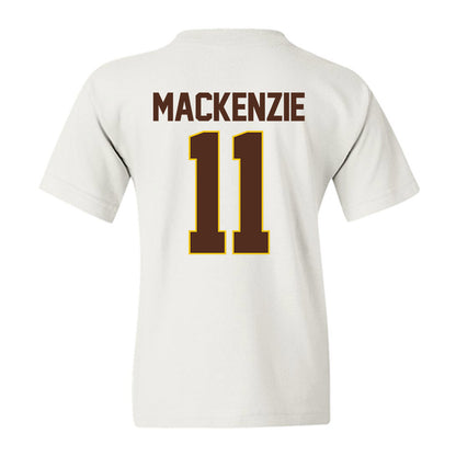 Western Michigan - NCAA Men's Ice Hockey : Tyler MacKenzie - Youth T-Shirt-1