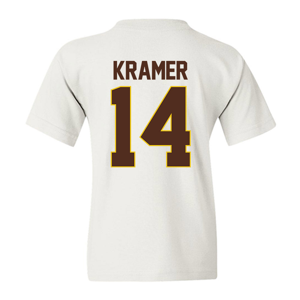 Western Michigan - NCAA Men's Ice Hockey : Brian Kramer - Youth T-Shirt-1