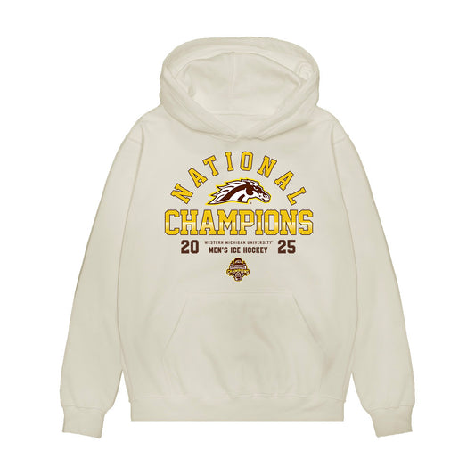 Western Michigan - NCAA Men's Ice Hockey : Tim Washe - Premium Hooded Sweatshirt-0