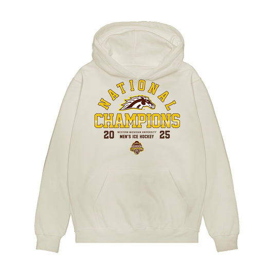 Western Michigan - NCAA Men's Ice Hockey : Brian Kramer - Premium Hooded Sweatshirt-0