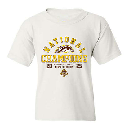Western Michigan - NCAA Men's Ice Hockey : Samuel Huck - Youth T-Shirt-0