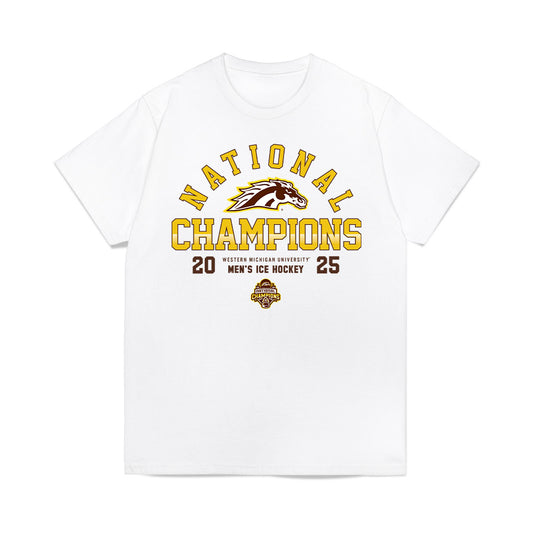 Western Michigan - NCAA Men's Ice Hockey : Tyler MacKenzie - Premium T-Shirt-0