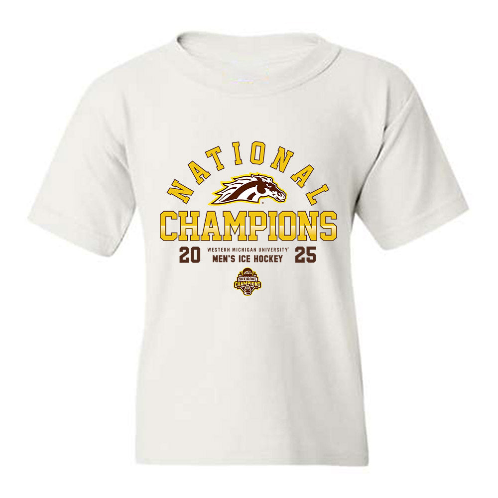 Western Michigan - NCAA Men's Ice Hockey : Robby Drazner - Youth T-Shirt-0