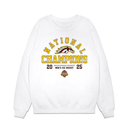 Western Michigan - NCAA Men's Ice Hockey : Robby Drazner - Premium Crewneck Sweatshirt-0