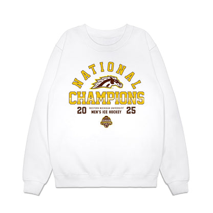 Western Michigan - NCAA Men's Ice Hockey : Ty Henricks - Premium Crewneck Sweatshirt-0